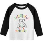 Spring Girls' T-Shirt Long Sleeve T-Shirt Baby Clothes