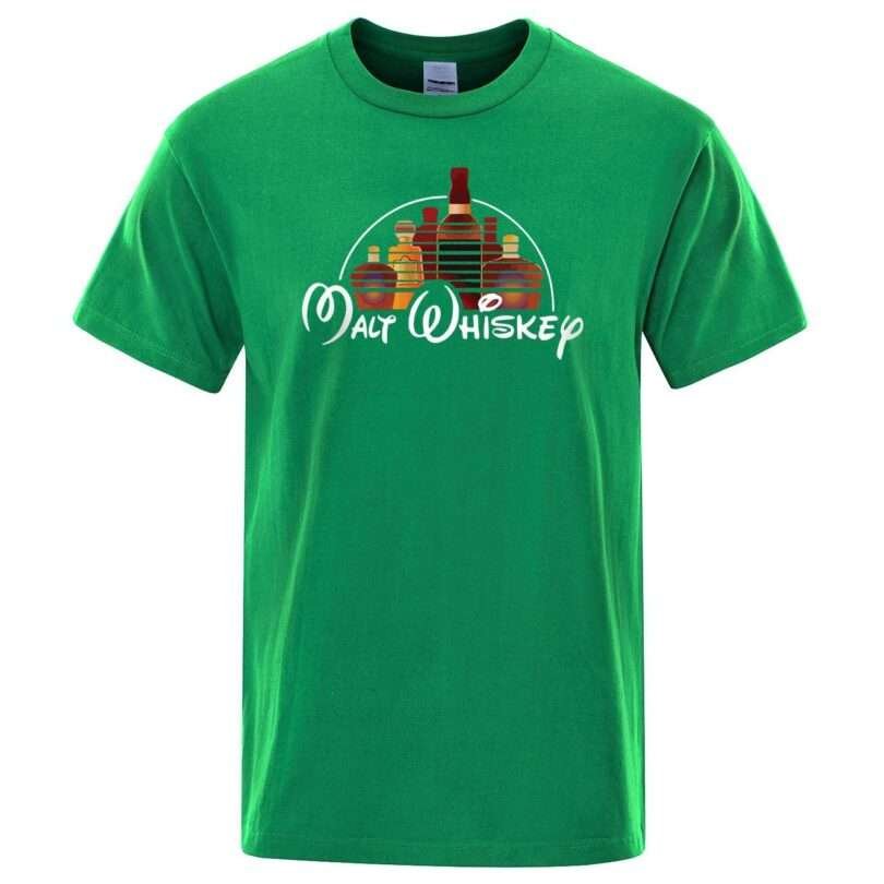 New Summer Cool TShirt Men Short Sleeve Malt Whiskey - Image 5