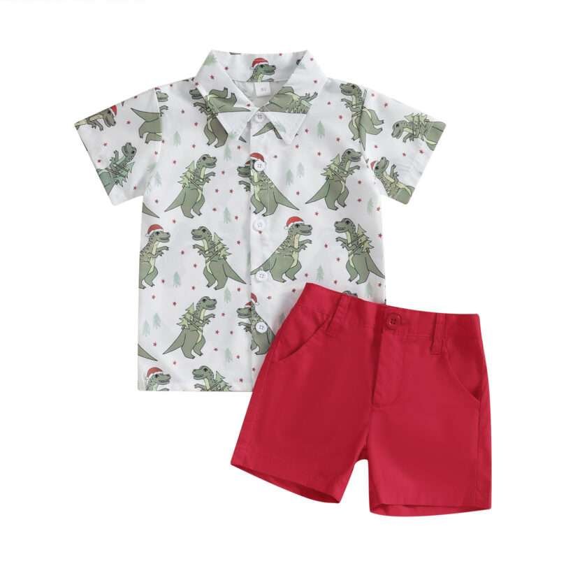 Fashion Summer Boys' Shorts Suit - Image 8
