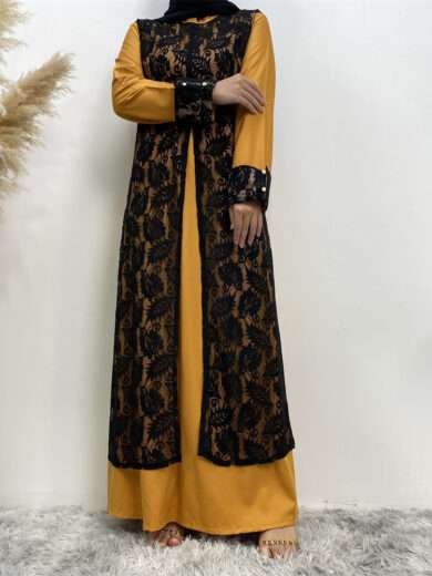 Lace Temperament Women's Clothing Arabic Clothing Robe