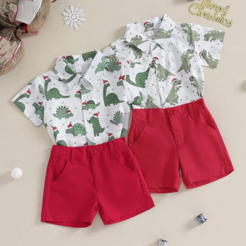 Fashion Summer Boys' Shorts Suit