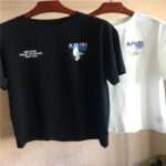 Peace pigeon print T-shirts for men and women 2 Set