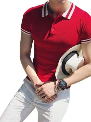 Casual thin polo shirts